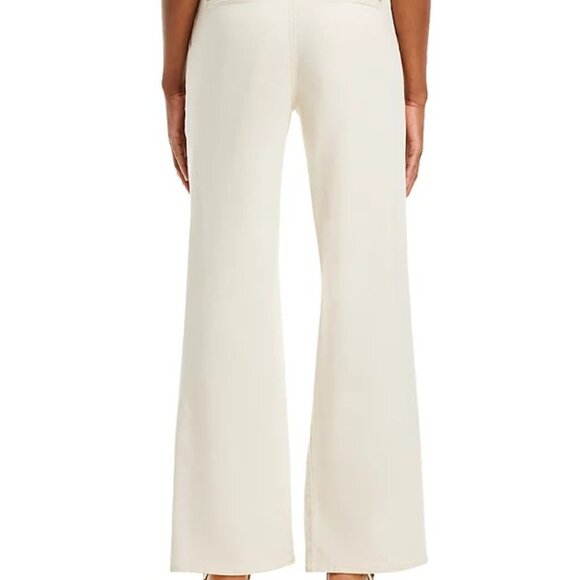 MOTHER The Sk8er Prep Sneak High Rise Wide Leg Ecru Trouser Jeans Size 27 NWT - Picture 7 of 7